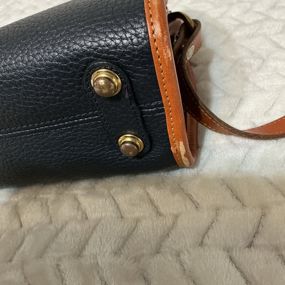 Dooney & Bourke Black and Tan Crossbody Bag - Picture 6 of 15